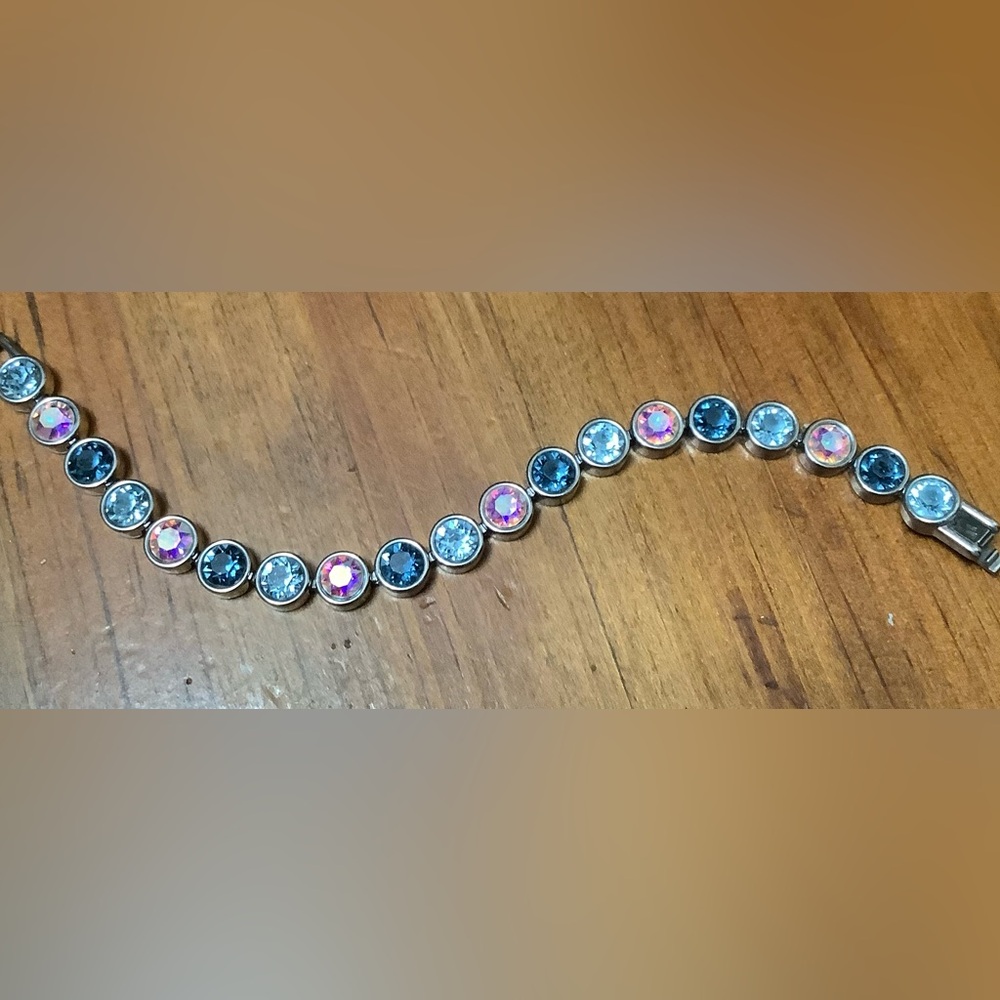 Swarovski Touchstone Crystal Ice Bracelet - Sky